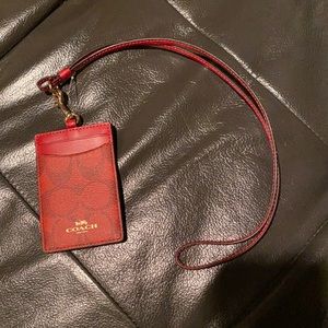 COACH LANYARD